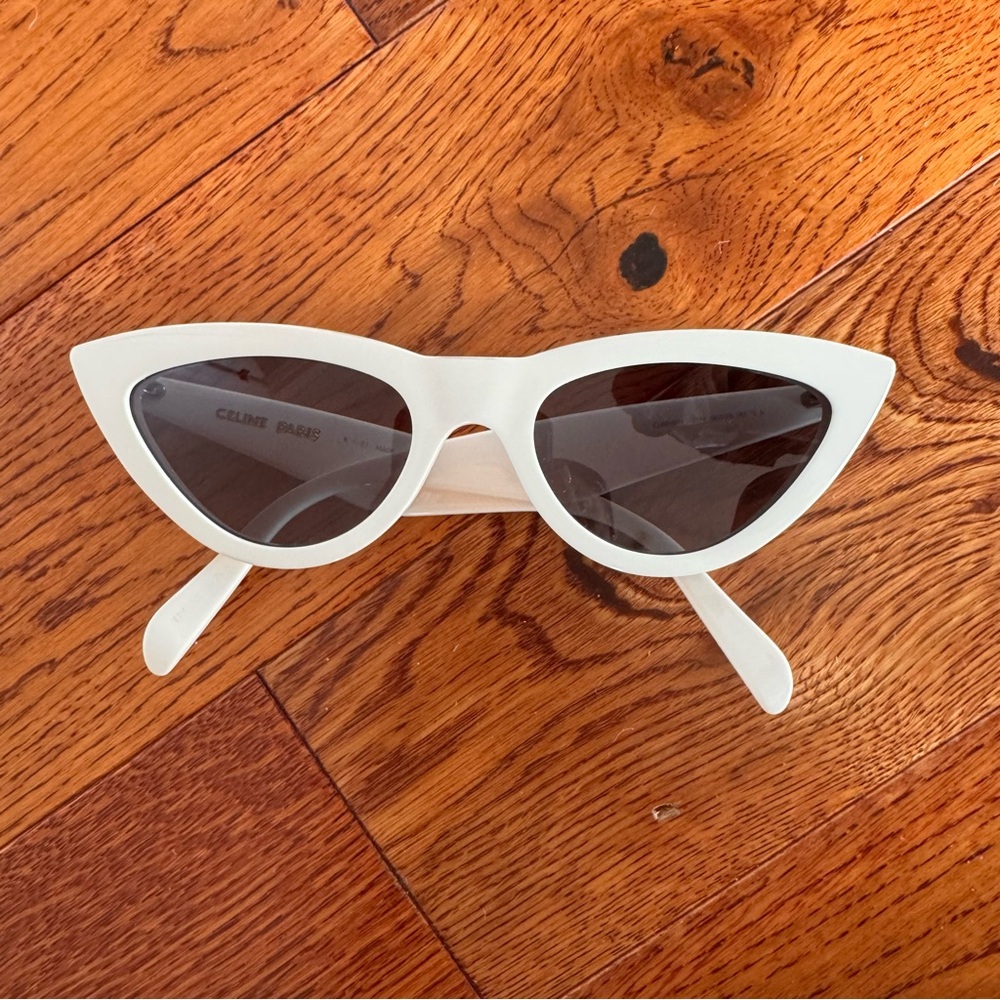❌SOLD❌Celine Ivory Cat-Eye Sunglasses